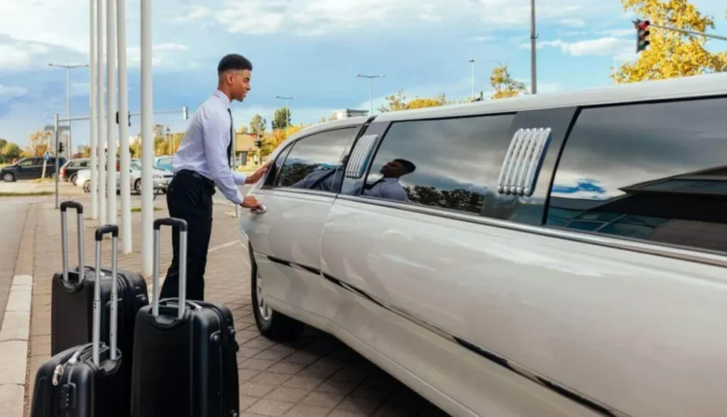 Airport Transfers 3 Person booked a limo service online